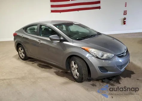 2013 Hyundai Elantra Gls z USA, uszkodzony, nr VIN 5NPDH4AE4DH390198
